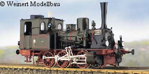 HO Modell der preußischen T3 mit freundlicher Genehmigung von Weinert Modellbau